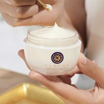 TATCHA The Silk Cream: Weightless Moisturizing and Firming Cream for Combo to Dry Skin (50 ml / 1.7 oz)