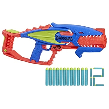NERF DinoSquad Terrodak Blaster - 12 Elite Darts for Epic Outdoor Battles