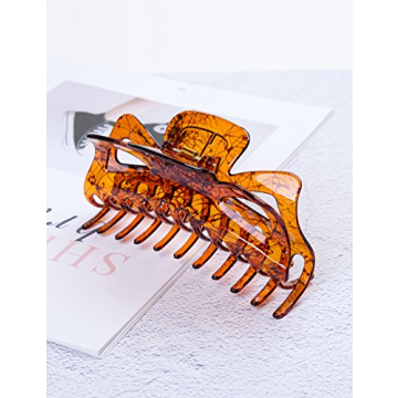 Prettyou Thick Hair Super Large Clips for Women - 2 Pack