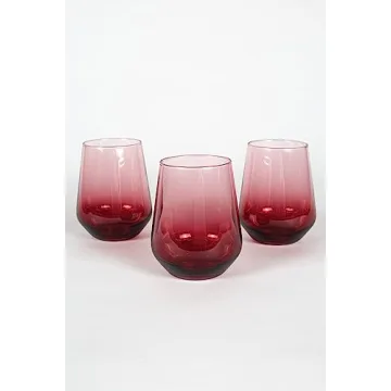 Elegant RAKLE Wine Glasses Set of 4 for Wine Lovers
