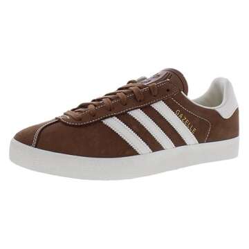 adidas Men's Gazelle 85 Sneaker in Preloved Brown