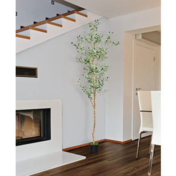 LOVMOR 7.9ft Artificial Olive Tree for Your Home