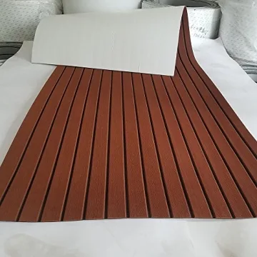 SOOMJ EVA Synthetic Teak Deck Mat for Safe Boat Flooring