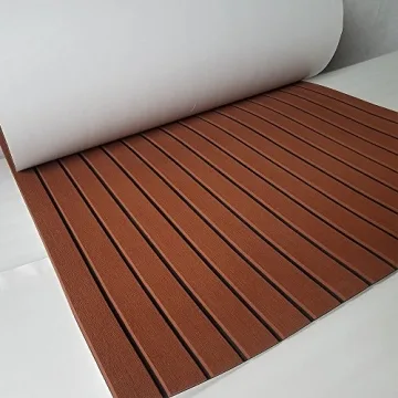 SOOMJ EVA Synthetic Teak Deck Mat for Safe Boat Flooring