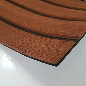 SOOMJ EVA Synthetic Teak Deck Mat for Safe Boat Flooring