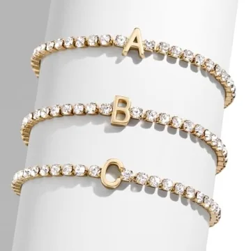 Chic BaubleBar Lyanna Initial Bracelet for Everyone