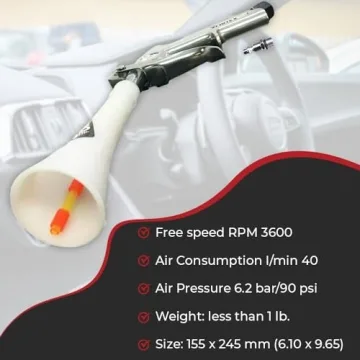 HI-TECH Vortex Cleaning Gun - Powerful & Eco-Friendly Cleaning Tool