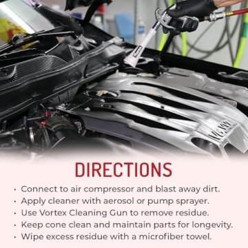 HI-TECH Vortex Cleaning Gun - Powerful & Eco-Friendly Cleaning Tool