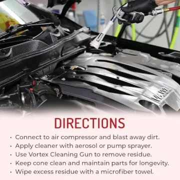 HI-TECH Vortex Cleaning Gun - Powerful & Eco-Friendly Cleaning Tool