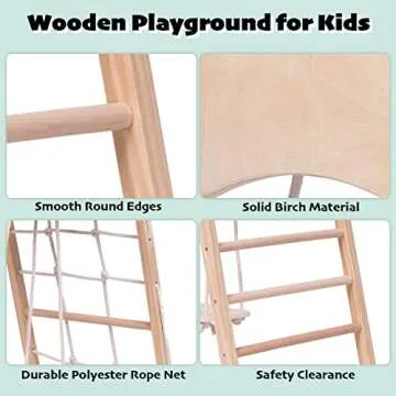 Ascism Jungle Gym Indoor Playground for Toddlers Fun