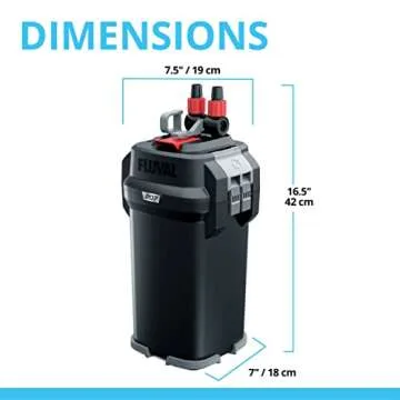 Fluval 207 Efficient Canister Filter for Aquariums