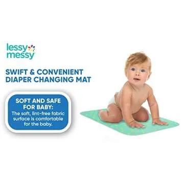 Portable Baby Changing Mat - Washer/Dryer Safe & Extra Large