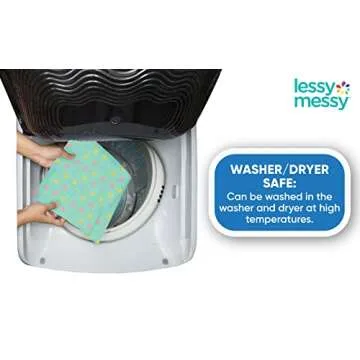 Portable Baby Changing Mat - Washer/Dryer Safe & Extra Large