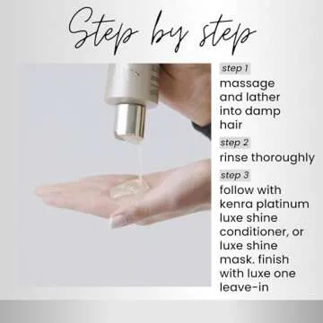 Kenra Platinum Luxe Shine Shampoo/Conditioner | Gold Enriched | Transforms Dull And Lifeless Strands To Glamorous And Full-Bodied Hair | All Hair Types | 31.5 fl. Oz (Set)