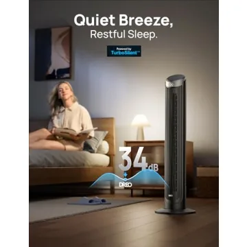 Dreo Smart Tower Fan - Quiet, Powerful, 90° Oscillation