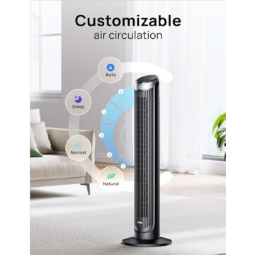Dreo Smart Tower Fan - Quiet, Powerful, 90° Oscillation
