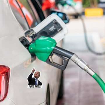 100PCS Trump I Did That Stickers – Waterproof Gas Pump Decals, Funny Political Trump Stickers for Cars, Bumpers, Laptops & More