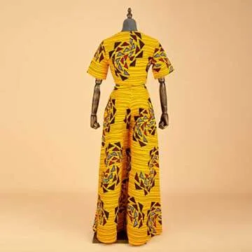 Trendy African Print Women's Tracksuit Set with Custom Size