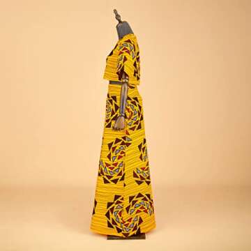 Trendy African Print Women's Tracksuit Set with Custom Size