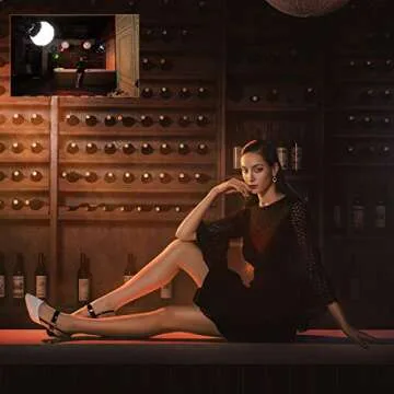 JINBEI Modifier Barn Door with Honeycomb Grid Bowens Mount with 7.9"/ 20cm Standard Reflector 3 Color Filter Gels Accessories Kit for Pro Studio Photography (Blue Yellow Red)