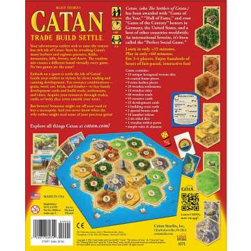 Catan Board Game for Family Fun | 3 to 4 Players