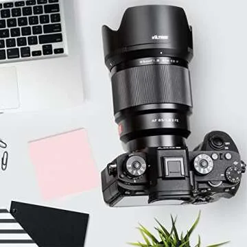VILTROX 85mm f/1.8 F1.8 Mark II Full-Frame E-Mount Camera Lens Support AF Auto Focus for Sony A7II A7III A7RIII A7SIII A7II A7RIV A9 A6600 A6500 A6400 A6300 A6100 A6000 A5100 A5000 A7C A7R