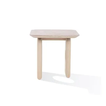 Limari Home Rosalinda Modern Faux Marble End Table