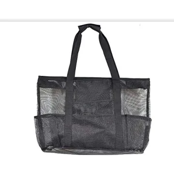 Dejaroo Mesh Beach Bag with Tons of Storage and Pockets
