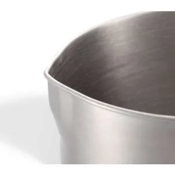 Solo Stove Solo Pot 900 - Lightweight Stainless Steel Backpacking Pot | Boil Water Quickly | Volume Markings and Pour Spout