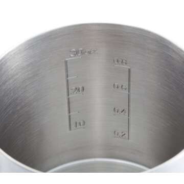 Solo Stove Solo Pot 900 - Lightweight Stainless Steel Backpacking Pot | Boil Water Quickly | Volume Markings and Pour Spout