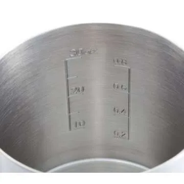 Solo Stove Solo Pot 900 - Lightweight Stainless Steel Backpacking Pot | Boil Water Quickly | Volume Markings and Pour Spout