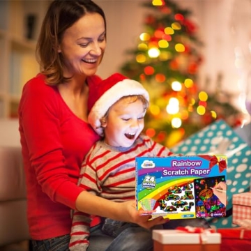 ZMLM Scratch Paper Art Set Craft Gift for Kids