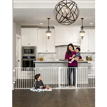 Regalo 130-Inch Super Wide Baby Gate & Play Yard for Safety