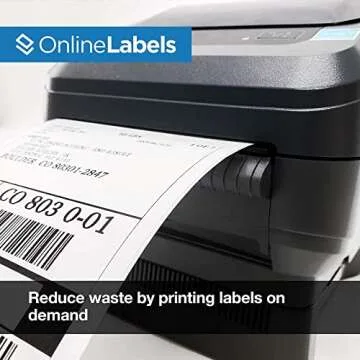 4 x 6 Shipping Labels for Direct Thermal Printers - 250 Labels, 1 Roll - Online Labels