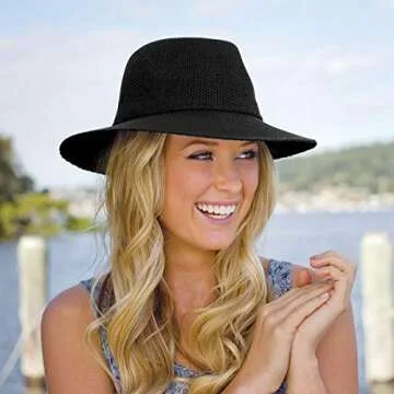 Wallaroo Victoria Fedora - Stylish UPF 50+ Sun Protection Hat