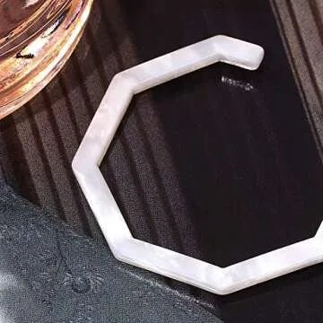 Stylish PHALIN Acrylic Hoop Earrings for Any Occasion