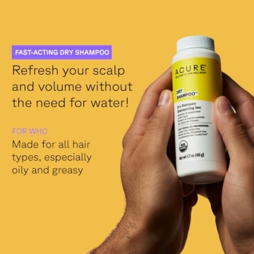 ACURE Vegan Dry Shampoo 1.7 Oz - All Hair Types