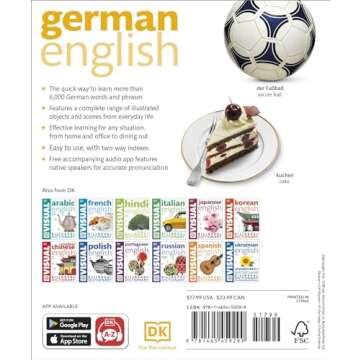 German–English Bilingual Visual Dictionary (DK Bilingual Visual Dictionaries)