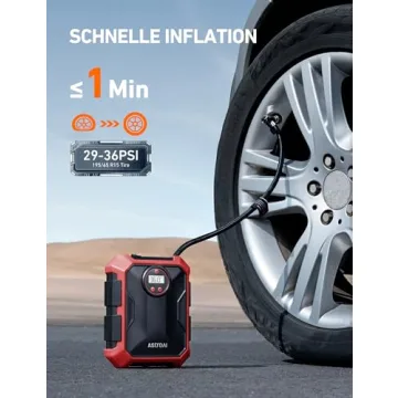 AstroAI Portable Air Compressor for Quick Tire Inflation