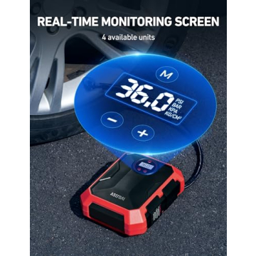 AstroAI Portable Air Compressor for Quick Tire Inflation