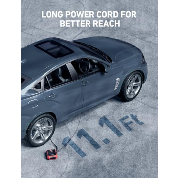 AstroAI Portable Air Compressor for Quick Tire Inflation