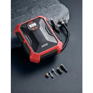 AstroAI Portable Air Compressor for Quick Tire Inflation