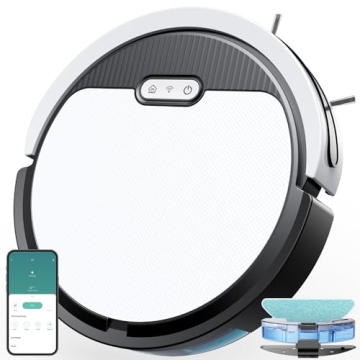 Kipvvo V3 Robot Vacuum with Smart App Control and Mopping
