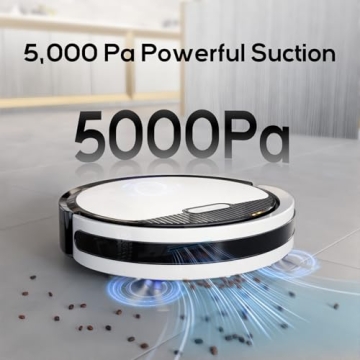 Kipvvo V3 Robot Vacuum with Smart App Control and Mopping