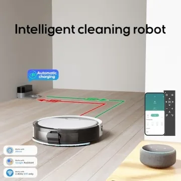 Kipvvo V3 Robot Vacuum with Smart App Control and Mopping
