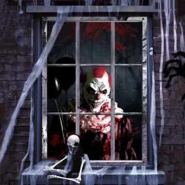 Halloween Ghost Curtain Decorations for Parties