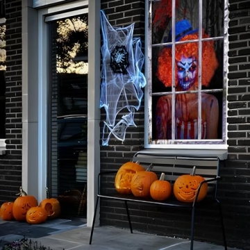 Halloween Ghost Curtain Decorations for Parties