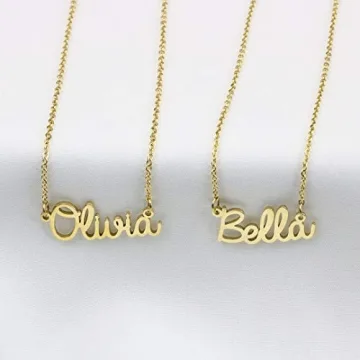 Yiyang Personalized Name Necklace for Birthday Gifts