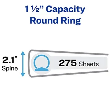Avery Economy View 3 Ring Binder for Efficient Organization