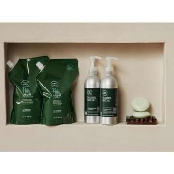 Tea Tree Special Conditioner Aluminum Bottle, Detangles, Smooths + Softens, For All Hair Types, 16.9 oz